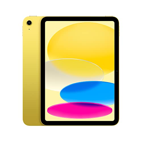 Apple Ipad (10Th Generation): With A14 Bionic Chip, 27.69 Cm (10.9″) Liquid Retina Display, 64Gb, Wi-Fi 6, 12Mp Front/12Mp Back Camera, Touch Id, All-Day Battery Life – Yellow
