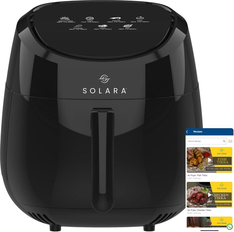 Solara Sol-Af-112 Air Fryer(5.5 L)