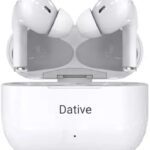 Dative Tws/Earbuds/V5.0 With 24 Hours Playtime, Small Size Bluetooth(White, True Wireless)