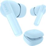 Mivi Duopods K2 Tws,Ai-Enc,40Hr Playtime,13Mm Bass,Made In India Bluetooth(Brisk Blue, True Wireless)