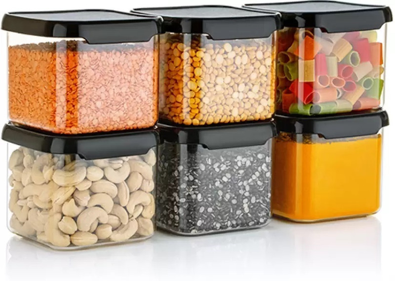 Royalryte Enterprise Plastic Grocery Container – 500 Ml(Black)