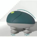 Finaro Rechargeable Mini Head Massager, Electric Scalp Massager For Body Massage Hair Growth And Stress Relax Men & Women Massager(Multicolor)