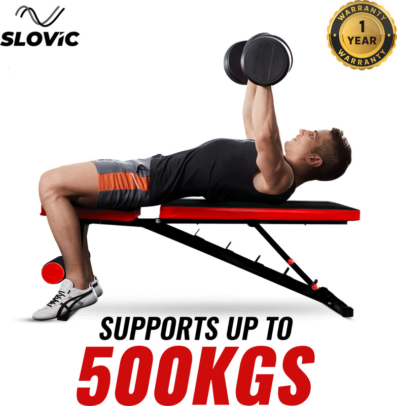 Slovic Home Gym | Full Body Workout | Weight Training Multipurpose Fitness Bench