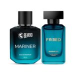 Beardo Mariner Perfume & Freed Marina Bae Perfume Edp Set Of 2 | For Men & Women | Anniversary Gift For Couple Special | Wedding Gift For Couples | Christmas Gift For Men | Gift For Friends