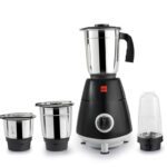 Cello Trion 550 W Mixer Grinder(Trion Alpha, Unbreakable Jars, Copper Motor | 4 Jars | Black)