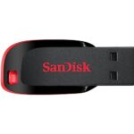 Sandisk Cruzer Blade 64Gb, Usb 2.0, Flash Drive, Pendrive, Red, 5Y Warranty (Sdcz50-064G-I35)