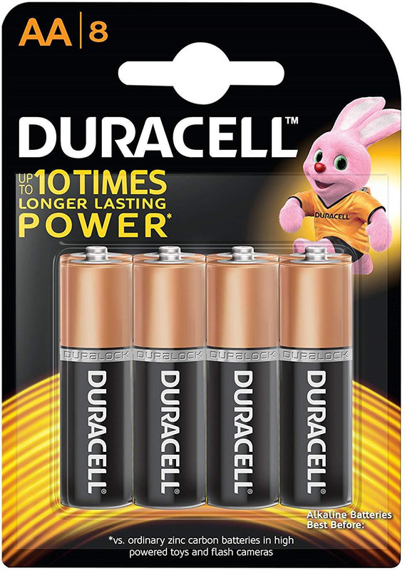 Duracell Aa Battery(Pack Of 8)