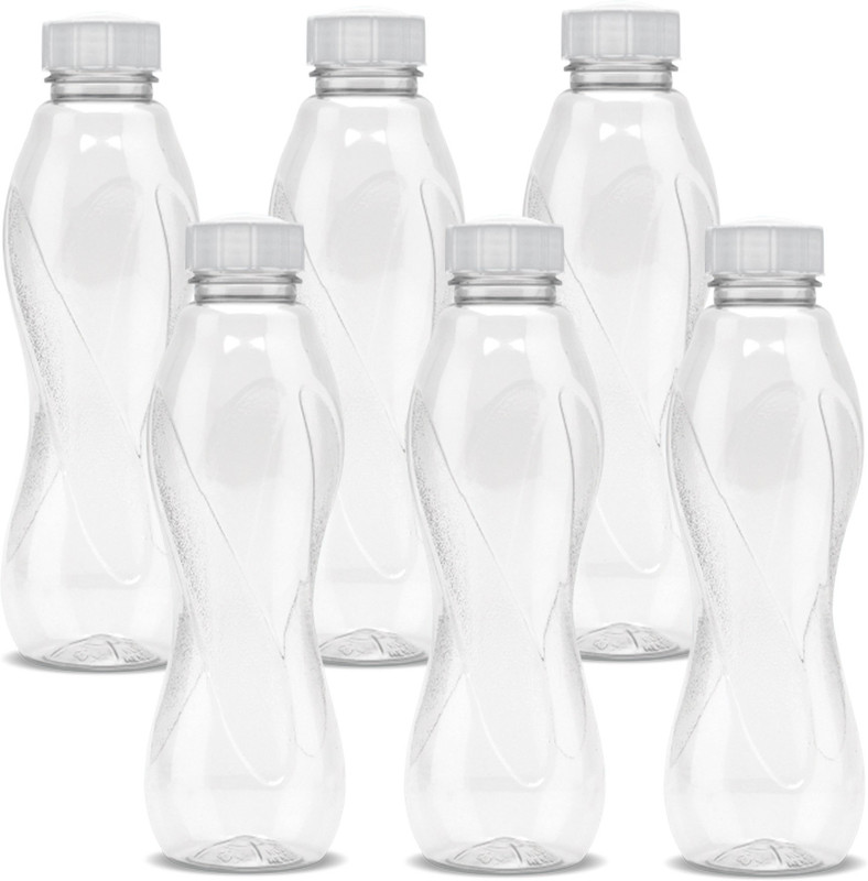 Milton 1000 Pet Water Bottle, Set Of 6, Grey 1000 Ml Bottle(Pack Of 6, Grey, Pet)