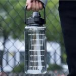 Rdtrendz 2L Motivational Water Bottle With Time Marker – Leak Proof, Bpa-Free Plastic Sports Bottle For Office, School, Gym, And College – Durable, Break-Proof & Transparent, Multicolor.