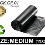 Arham 19X21 Inch Medium 10 L Garbage Bag  Pack Of 30(30Bag )