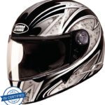 Studds Chrome D2 Full Face Motorbike Helmet(Black)