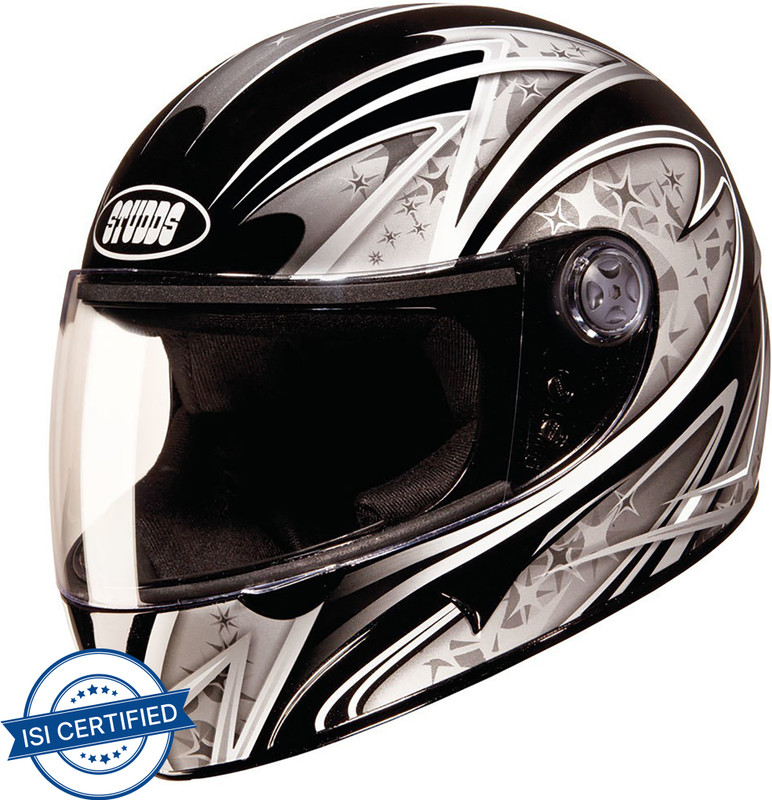 Studds Chrome D2 Full Face Motorbike Helmet(Black)