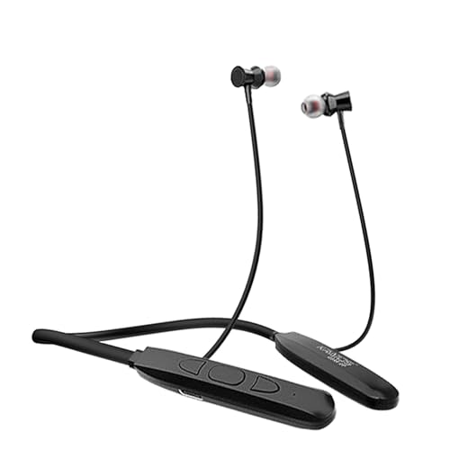 Kratos Vibez N1 Bluetooth Earphones With 13Mm Drivers, Rich Music Experience, 10 Hours Playtime, Type C Fast Charging, Neckband Earphones With Voice Assistant & Ipx4 Water Resistant