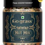 Go Grass International Healthy Nutmix | 10+ Mix Dry Fruits | Ready To Eat | Assorted Nuts(1 Kg)