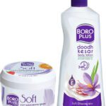Boroplus Soft Ayurvedic Antiseptic Cream 200Ml + Doodh Kesar Lotion 400Ml(600 Ml)