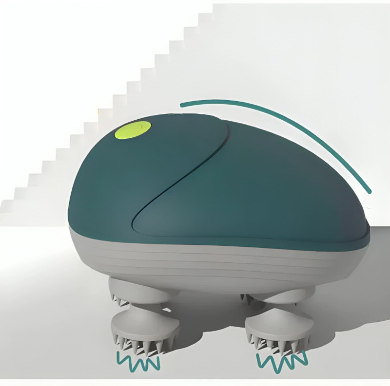 Finaro Rechargeable Mini Head Massager, Electric Scalp Massager For Body Massage Hair Growth And Stress Relax Men & Women Massager(Multicolor)