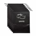 Leader Sportz Shoe Bag Organizer | Travel & Storage Solution | Waterproof & Durable Shoe Cover | (Pack Of 6 With Window)