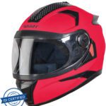 Steelbird Sbh-17 Robot Fluo Motorbike Helmet(Fluo W.Melon Glossy)