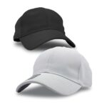 Awg All Weather Gear Unisex Cap With Adjustable Strap For Men’S Sports, Gym – Stylish Hat (Pack Of 2) Black-White