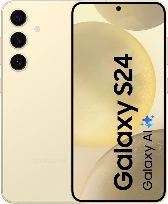 Samsung Galaxy S24 5G (Amber Yellow, 128 Gb)(8 Gb Ram)