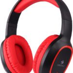 Zebronics Zeb- Thunder, With 60H Backup, Bt V5.3, Gaming Mode, Enc, Aux, Msd, Dual Pairing Bluetooth(Red, On The Ear)