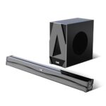 Boat Aavante Bar Orion Plus, 160W Signature Sound, 2.1Ch,Multi-Compatibility, Attractive Design, Eq Modes & Master Remote Control, Bluetooth Sound Bar, Home Theatre Soundbar Speaker (Midnight Black)