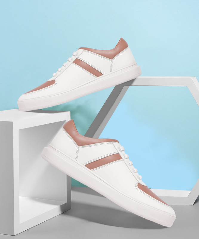 Roadster Sneakers For Women(White , 4)