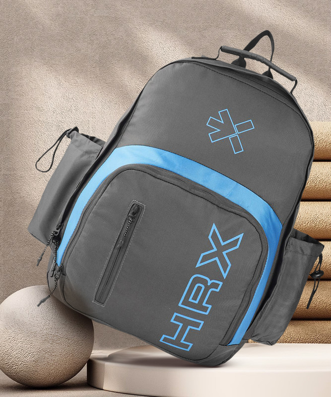 Hrx By Hrithik Roshan Brand Logo Backpack 23 L Backpack(Grey)