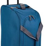 Aristocrat Polyester 63 Cms Teal Blue Travel Duffle (Rookie)