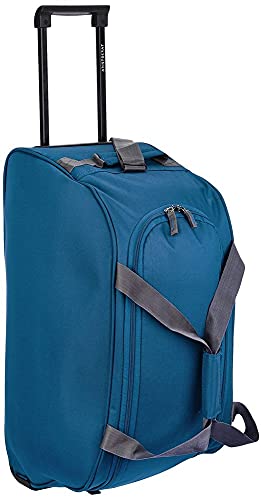 Aristocrat Polyester 63 Cms Teal Blue Travel Duffle (Rookie)