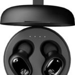 Zebronics Zeb-Sound Bomb 1 Tws Earbuds With Bt5.0, Up To 12H Playback, Touch Controls, Voice Assistant, Splash Proof With Type C Portable Charging Case (Black)