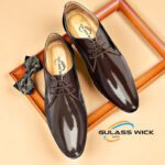 Gulass Wick Men’S Party Wear Formal Shoes Lace Up For Men(Brown , 7)