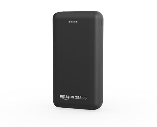 Amazon Basics 27000 Mah Power Bank | 22.5W Fast Charging | Triple Output | Smartphones, Tws, Speakers, Tablets (Black)