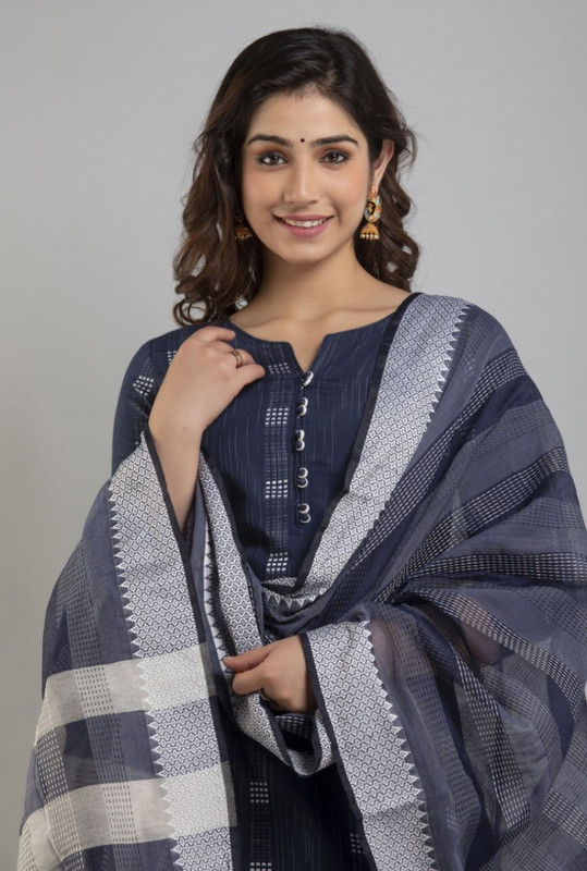 Zzz Collection Women Kurta Pant Dupatta Set