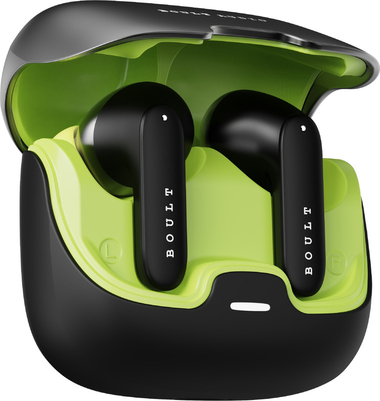 Boult Z40 With Zen Enc Mic, 60H Battery Life, Low Latency Gaming, Made In India, 5.3V Bluetooth(Black, In The Ear)