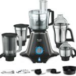 Preethi Zodiac 750 W Juicer Mixer Grinder(Mg-218 | 5 Jars | Black/Light Grey)