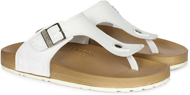 Airexo Men Sandals(White , 7)