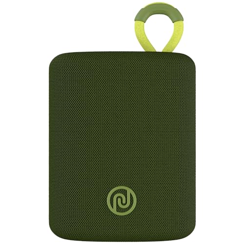 Noise Vibe 2 5W Portable Wireless Bluetooth Speaker With Built-In Mic,15H Playtime,Tws Pairing Support,52Mm Driver,Bt V5.3 (Rustic Olive)