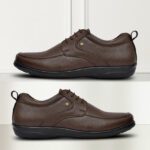 Restroad Brown Formal Shoe Lace Up For Men(Brown , 6)
