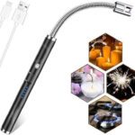 Q7 Brand 360 Degree Flexible Rechargeable Electric Kitchen Forcandle_Stove Aluminium Kitchen Tool Set(Multicolor, Gas Lighter)