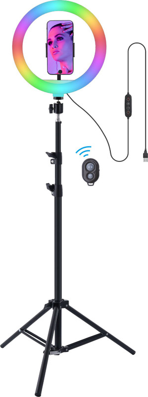 Zebronics Zeb-Rl10 Ring Flash(Black)