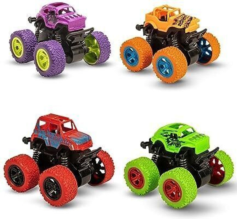 Chigy Wooh Monster Truck Toy For Kids, Amazing Toys, 360 Degree Stunt Truck(Multicolor)