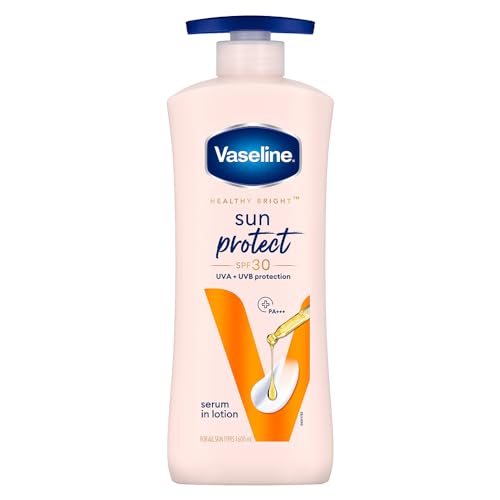 Vaseline Sun Protect Spf 30 Body Lotion, Reduces Tan Lines In 7 Days, Uva + Uvb Pa+++ Sun Protection, 600Ml