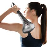 Beatxp Thunder Double Head Body Massager Machine For Pain Relief With 3 Attachment Pairs – Electric Back Massager Machine Pain Relief – With Up To 12 Months Warranty (Lava Grey)