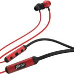 Ptron Intunes Ultima With Mega Bass Bluetooth(Black, Red, In The Ear)