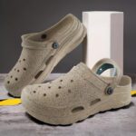 Red Tape Men Clogs(Beige , 9)