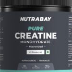 Nutrabay Pure Micronised Creatine Monohydrate | Pre/Post Workout Supplement -150 Gram Creatine(150 G, Unflavored)