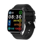 Fcuk Fit Pro Full Touch 1.69″ Superior Display Smartwatch (Color: Black), Sleek Design Metal Body, 8 Sport Modes, Spo2, Heart Rate Monitoring, Ip 68 Water Resistance And Long Battery Life-Fcuk009B
