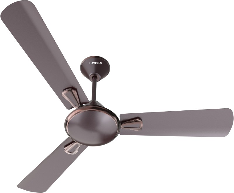 Havells Havells Festiva Es 1200 Mm 3 Blade Ceiling Fan (Espresso Brown, Pack Of 1) 1 Star 1200 Mm 3 Blade Ceiling Fan(Energy Saving | Espresso Brown | Pack Of 1)