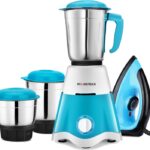 Moonstruck Combo-3-Jar With Iron 750 W Juicer Mixer Grinder(Mixer/Juicer/Grinder 3 Jar With Iron Combo Gift Pack 750 Watt | 3 Jars | Blue)